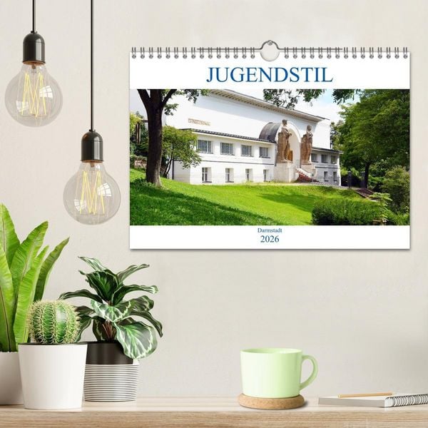 Produktbild: Jugendstil - Darmstadt (Wandkalender 2026 DIN A4 quer), CALVENDO Monatskalender