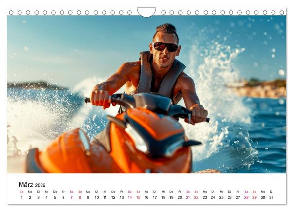 Produktbild: Ein cooler Sommer (Wandkalender 2026 DIN A4 quer), CALVENDO Monatskalender