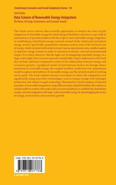 Produktbild: Data Science of Renewable Energy Integration