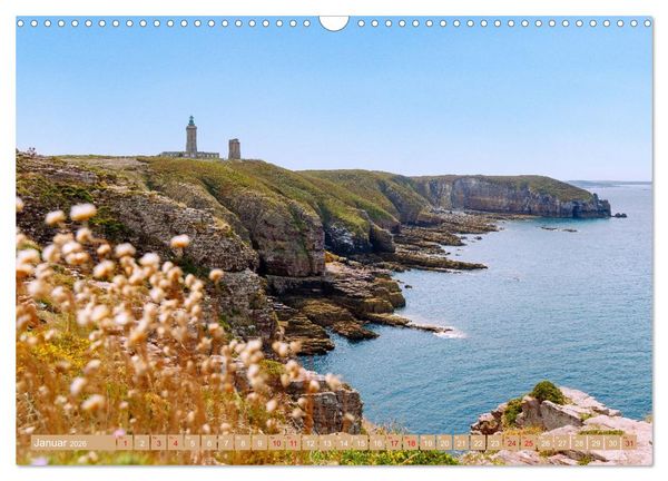 Produktbild: Bretagne. Frankreichs wilder Westen von rau bis romantisch (Wandkalender 2026 DIN A3 quer), CALVENDO Monatskalender