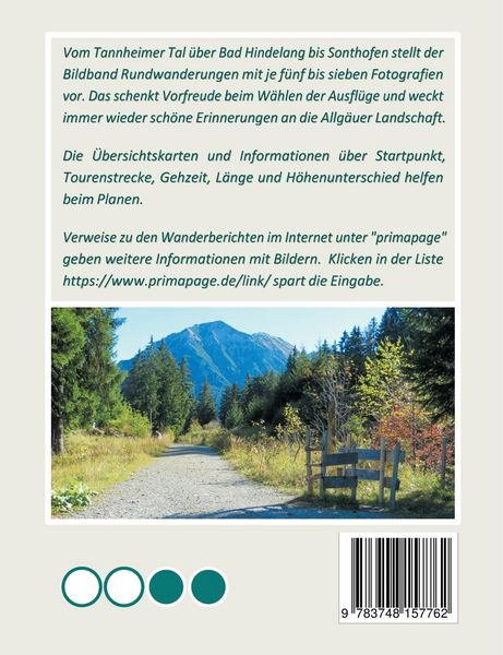 Produktbild: Wandern Bad Hindelang Tannheim Sonthofen