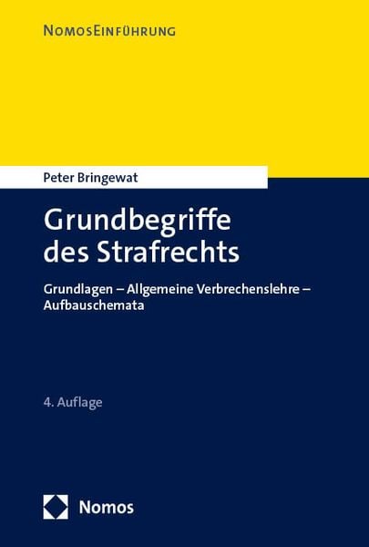 Produktbild: Grundbegriffe des Strafrechts