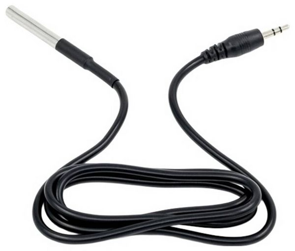 Produktbild: Shelly Temperatursensor DS18B20 3,5&nbsp;mm Jack 1m Kabel Temperatursensor