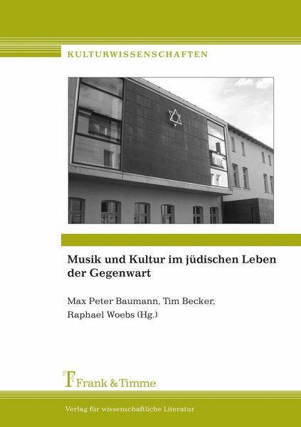 Produktbild: Musik und Kultur im j&uuml;dischen Leben der Gegenwart