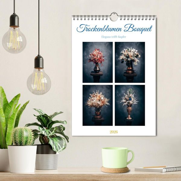 Produktbild: Trockenblumen Bouquet (Wandkalender 2026 DIN A4 hoch), CALVENDO Monatskalender