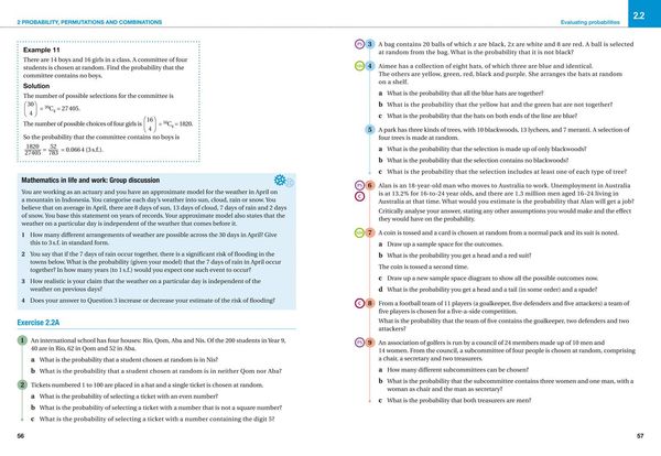 Produktbild: Cambridge International AS & A Level Mathematics Probability and Statistics 1 Student's Book