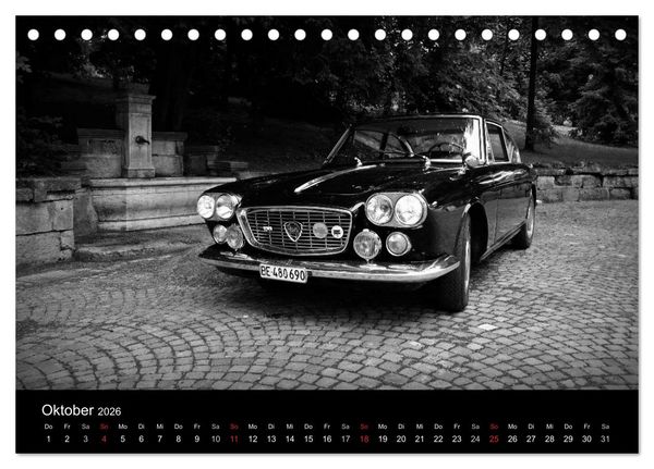Produktbild: Lancia Flavia (Tischkalender 2026 DIN A5 quer), CALVENDO Monatskalender