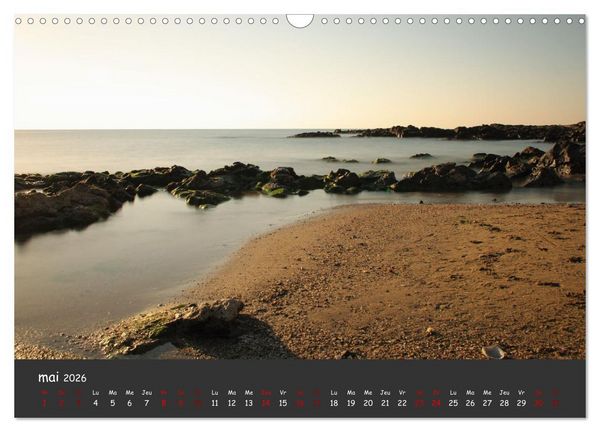 Produktbild: Le Cap d'Agde - Terre volcanique (Calendrier mural 2026 DIN A3 vertical), CALVENDO calendrier mensuel