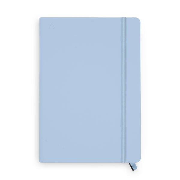 Produktbild: Notizbuch A5 Hardcover French Blue Punktiert, 192 Seiten