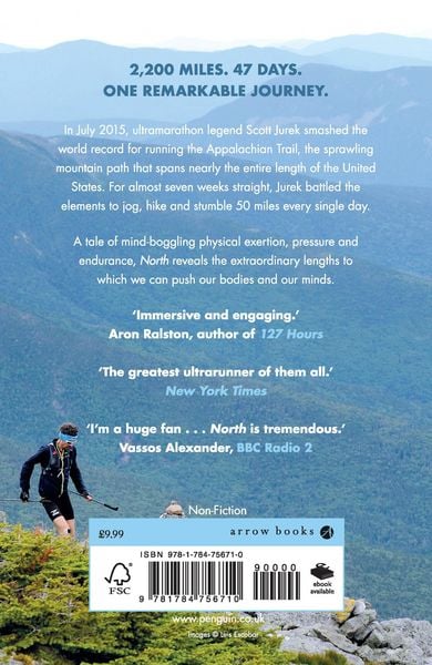 Produktbild: North: Finding My Way While Running the Appalachian Trail