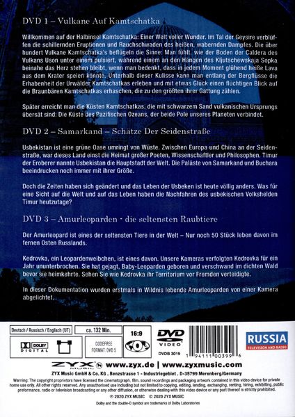 Produktbild: Expedition Seidenstrasse - Usbekistan & Russland [3 DVDs]
