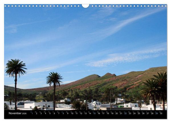 Produktbild: Cloudy skies over Lanzarote (Wall Calendar 2026 DIN A3 landscape), CALVENDO 12 Month Wall Calendar