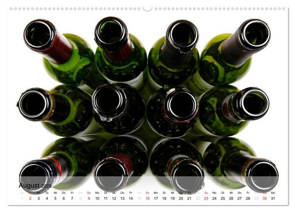 Produktbild: Wein schmeckt fein (Wandkalender 2026 DIN A2 quer), CALVENDO Monatskalender