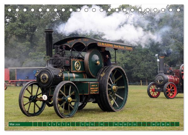 Produktbild: Irish Steam - 50. Dampftreffen in Stradbally (Tischkalender 2026 DIN A5 quer), CALVENDO Monatskalender