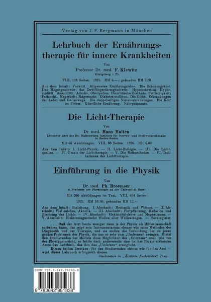 Produktbild: Klinische Physiologie