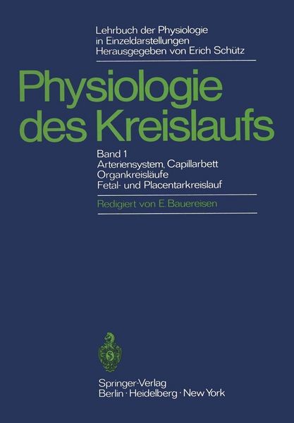 Produktbild: Lehrbuch der Physiologie in Einzeldarstellungen