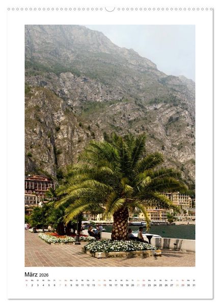 Produktbild: Gardasee (Wandkalender 2026 DIN A2 hoch), CALVENDO Monatskalender