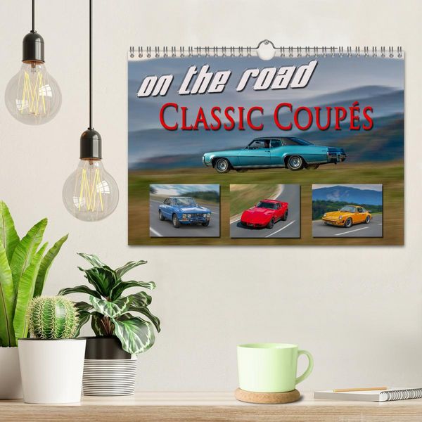 Produktbild: on the road Classic Coup&eacute;s (Wandkalender 2026 DIN A4 quer), CALVENDO Monatskalender