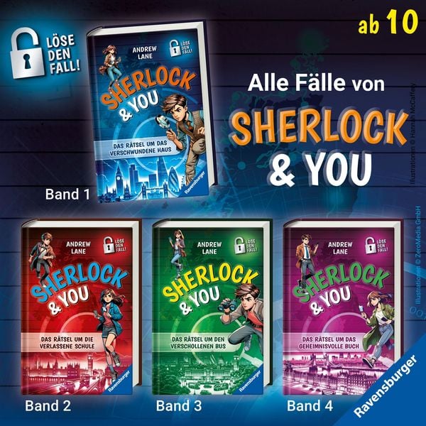 Produktbild: Sherlock & You, Band 1 - Das R&auml;tsel um das verschwundene Haus