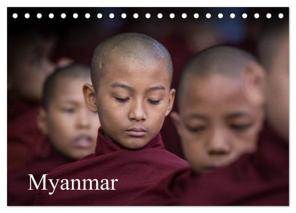 Produktbild: Myanmar 2026 (Tischkalender 2026 DIN A5 quer), CALVENDO Monatskalender
