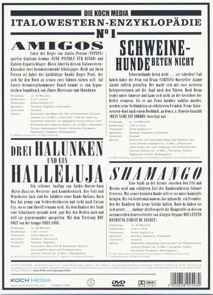 Produktbild: Italowestern - Enzyklop&auml;die No. 1 [4 DVDs]