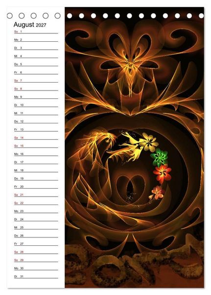 Produktbild: Textile Gewebekunst (Tischkalender 2027 DIN A5 hoch), CALVENDO Monatskalender