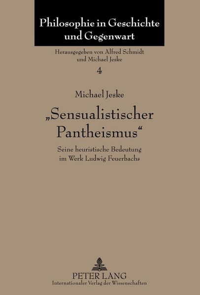 Produktbild: &laquo;Sensualistischer Pantheismus&raquo;