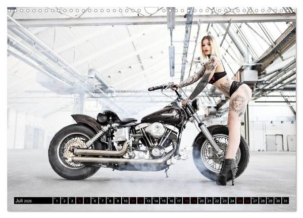 Produktbild: Motorr&auml;der & Sexy Girls (Wandkalender 2026 DIN A3 quer), CALVENDO Monatskalender