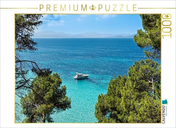 Produktbild: CALVENDO Puzzle Mallorca - Cala Mata | 1000 Teile Lege-Gr&ouml;&szlig;e 64x48cm Foto-Puzzle f&uuml;r gl&uuml;ckliche Stunden