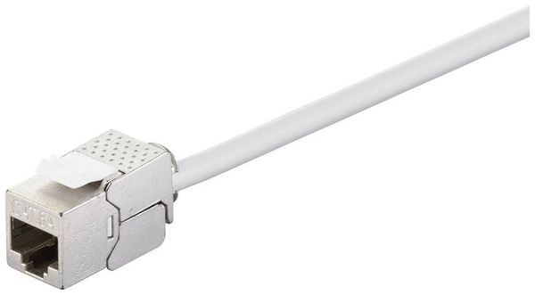 Produktbild: Renkforce RF-5250452 RJ45-Einbaumodul Keystone CAT 6a 1St.