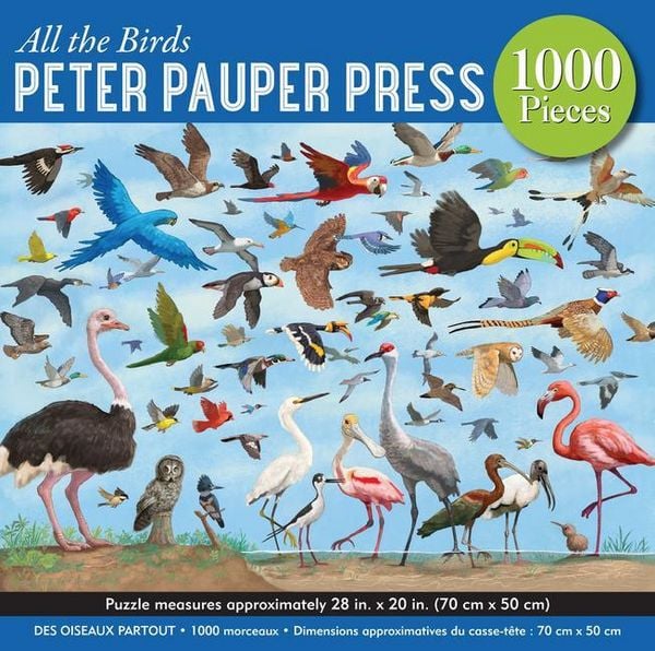 Produktbild: All the Birds 1,000 Piece Jigsaw Puzzle