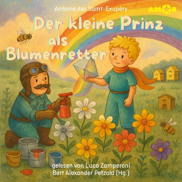Der kleine Prinz als Blumenretter
