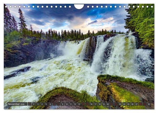 Produktbild: SCHWEDEN wild-romantisch (Wandkalender 2026 DIN A4 quer), CALVENDO Monatskalender