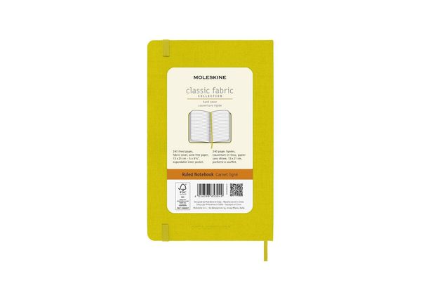 Produktbild: Moleskine Notizb. Color A5 Geb Strohgelb