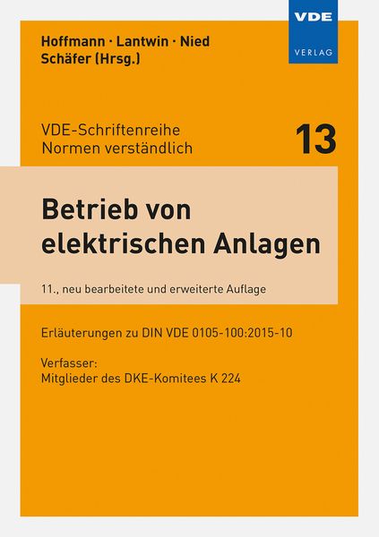 Produktbild: Betrieb von elektrischen Anlagen