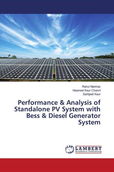 Produktbild: Performance & Analysis of Standalone PV System with Bess & Diesel Generator System