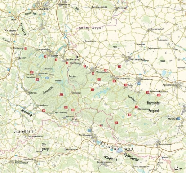 Produktbild: Historische Pfade Harz