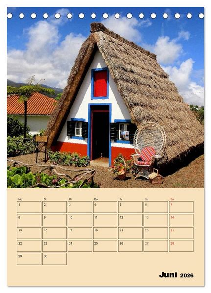 Produktbild: Abenteuer Madeira (Tischkalender 2026 DIN A5 hoch), CALVENDO Monatskalender