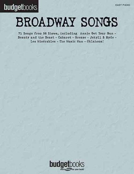 Produktbild: Broadway Songs