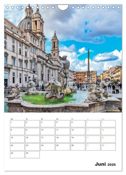 Produktbild: Rom - Kunst, Kultur und Geschichte (Wandkalender 2026 DIN A4 hoch), CALVENDO Monatskalender