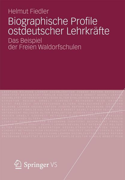 Produktbild: Biographische Profile ostdeutscher Lehrkr&auml;fte