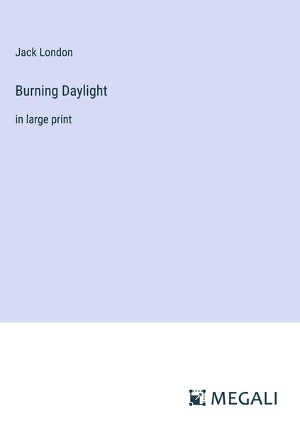 Produktbild: Burning Daylight