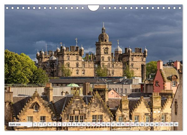 Produktbild: Wundersch&ouml;nes Edinburgh (Wandkalender 2026 DIN A4 quer), CALVENDO Monatskalender
