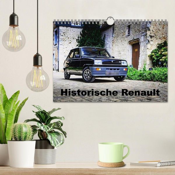 Produktbild: Historische Renault (Wandkalender 2026 DIN A4 quer), CALVENDO Monatskalender