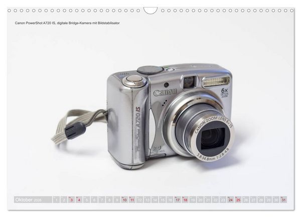Produktbild: Alte und nicht ganz so alte Fotoapparate (Wandkalender 2026 DIN A3 quer), CALVENDO Monatskalender
