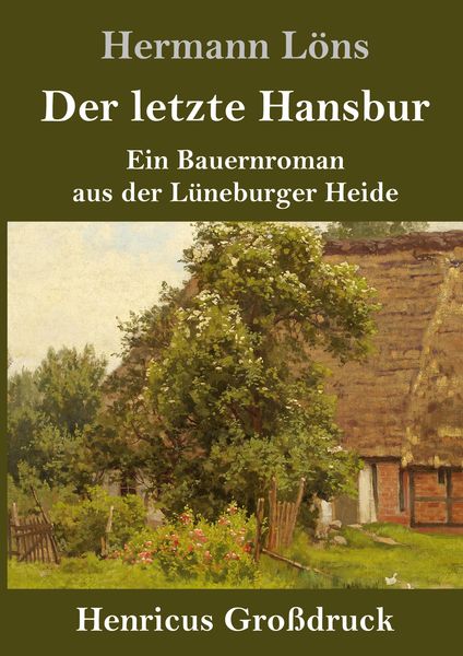 Produktbild: Der letzte Hansbur (Gro&szlig;druck)