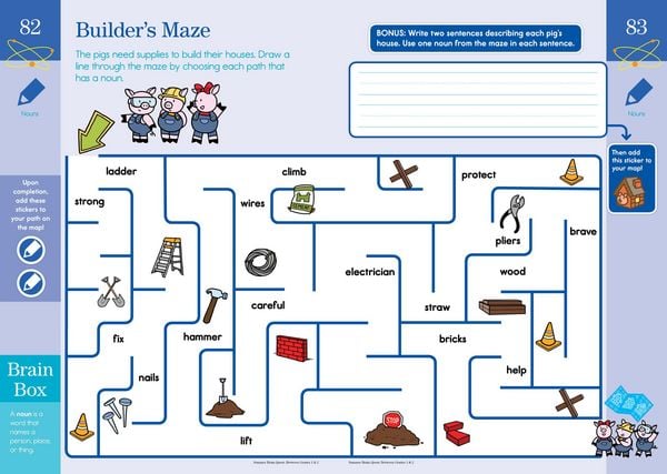 Produktbild: Summer Brain Quest Workbook Between Grades 1 & 2