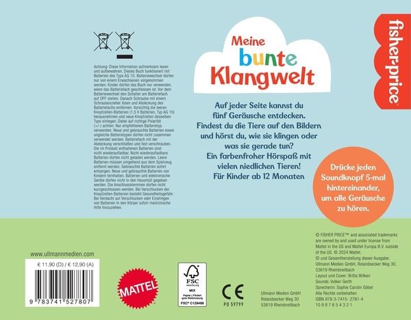 Produktbild: Meine bunte Klangwelt (Fisher Price)
