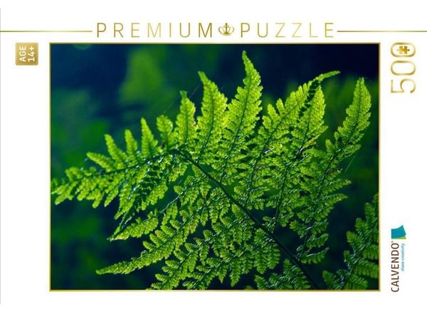 CALVENDO Puzzle GRÜN. Die Kraft der Natur | 500 Teile Lege-Größe 48 × 36 cm Foto-Puzzle für Erwachsene