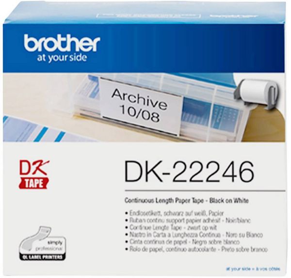 Produktbild: BROTHER Endlos-Etiketten DK